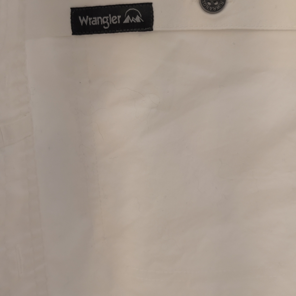 White Short Sleeve Men's Shirt - Picture 7 of 8